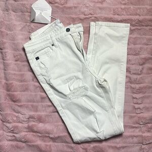 White jeans